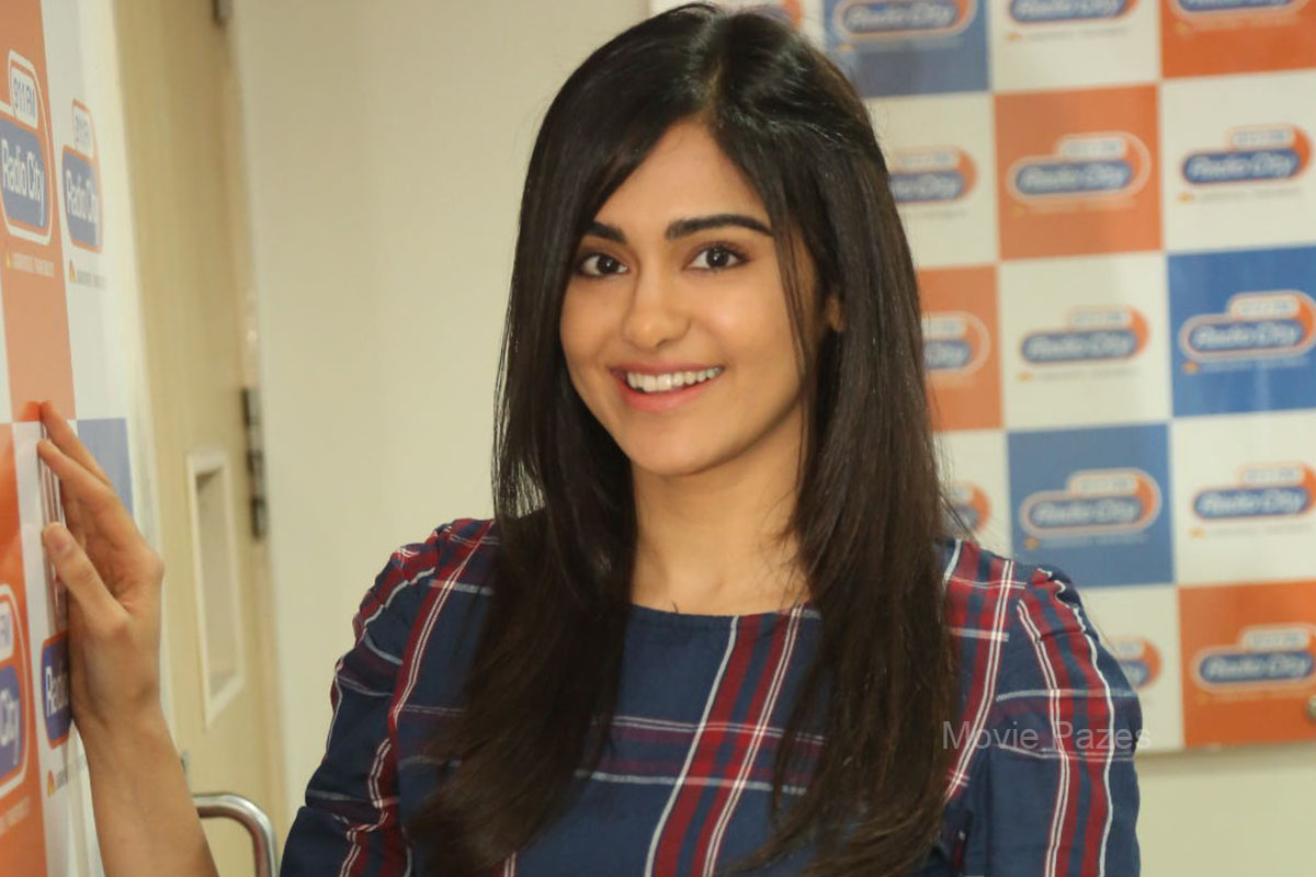 Adah Sharma at Radio City for Kshanam Promotions